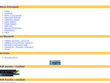 Tablet Screenshot of jesolosandonabasket.it
